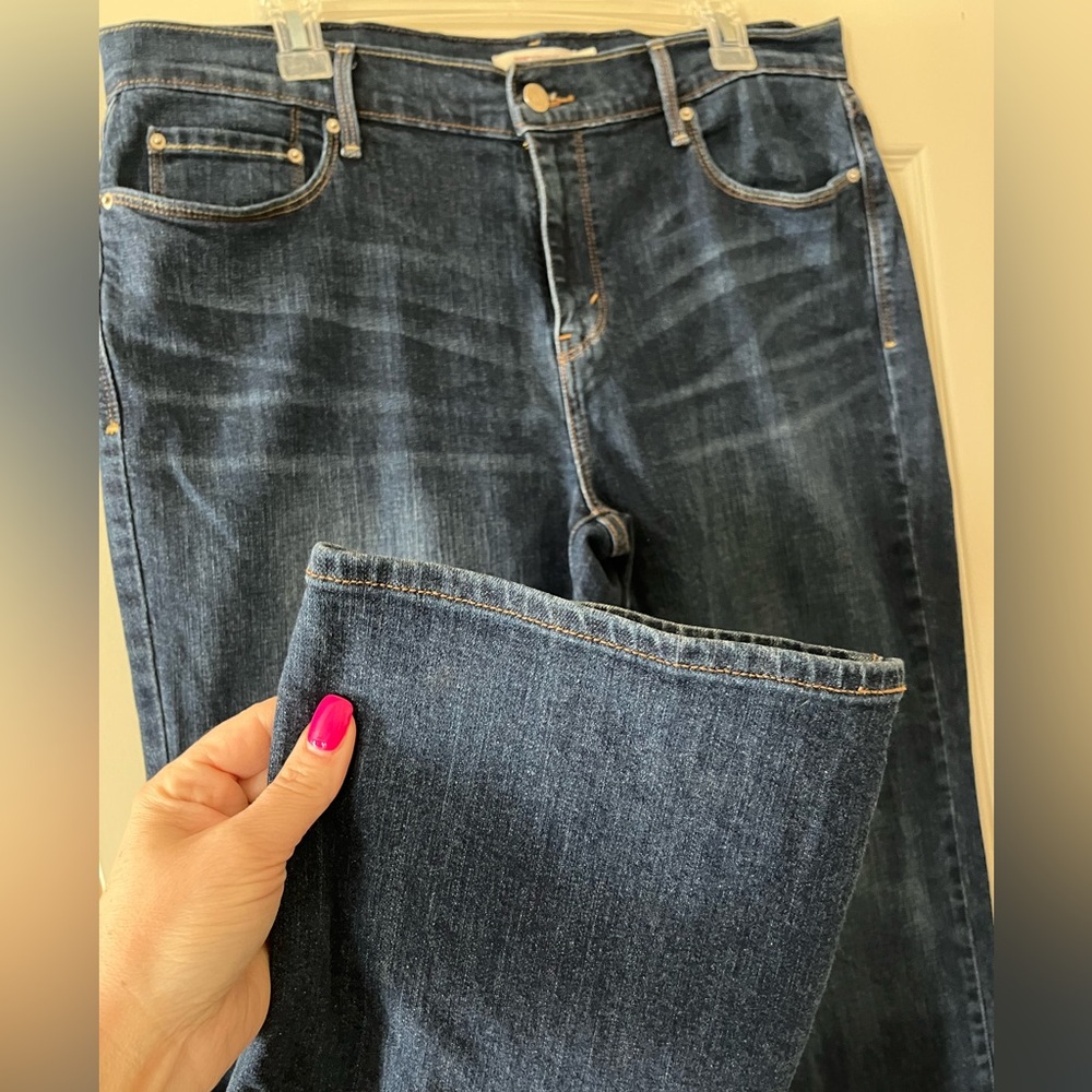 Levi’s 505 Straight Dark Wash Women’s Jeans Women’s Size 14 or 32x32 - Picture 5 of 16